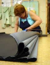 Cutting fabric
