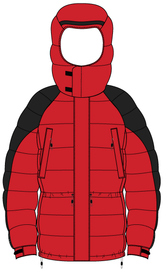 One of the thousands of variations of this jacket One of the thousands of variations of this jacket