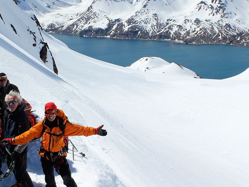 PHD's Kappa Jacket on the 2011 British Shackleton Traverse over South Georgia