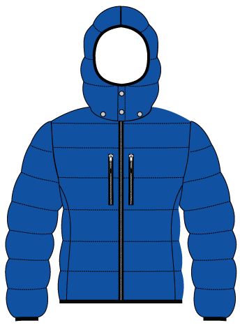 One of the thousands of variations of this jacket One of the thousands of variations of this jacket