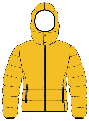 One of the thousands of variations of this jacket One of the thousands of variations of this jacket
