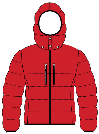 One of the thousands of variations of this jacket One of the thousands of variations of this jacket