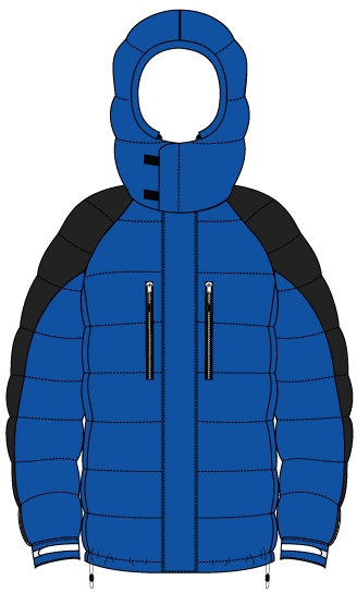 One of the thousands of variations of this jacket One of the thousands of variations of this jacket
