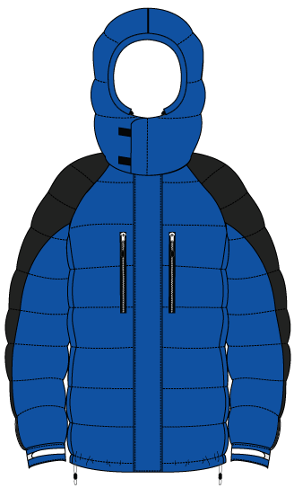 One of the thousands of variations of this jacket One of the thousands of variations of this jacket