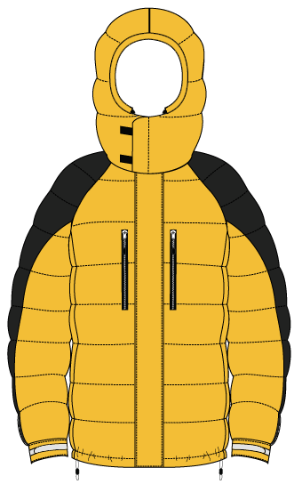 One of the thousands of variations of this jacket One of the thousands of variations of this jacket