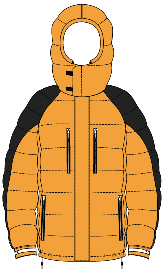 One of the thousands of variations of this jacket One of the thousands of variations of this jacket