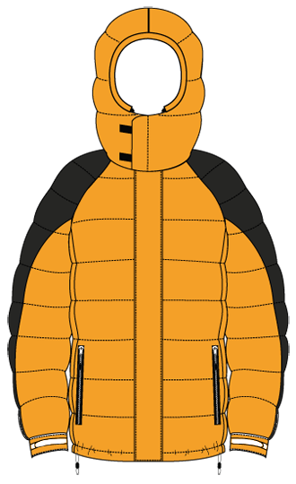 One of the thousands of variations of this jacket One of the thousands of variations of this jacket