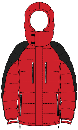 One of the thousands of variations of this jacket One of the thousands of variations of this jacket