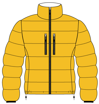 One of the thousands of variations of this jacket One of the thousands of variations of this jacket