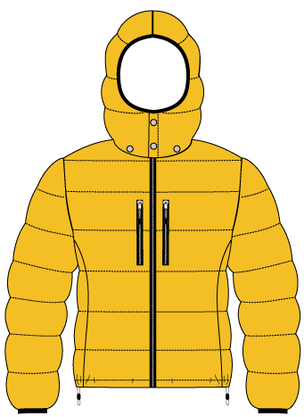 One of the thousands of variations of this jacket One of the thousands of variations of this jacket