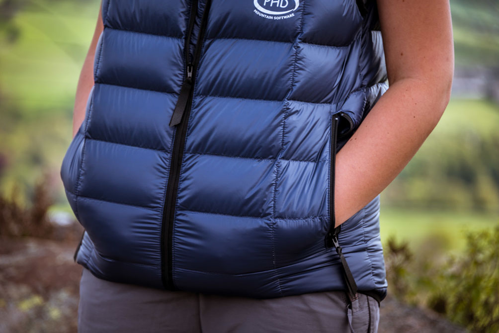 Ready Made Wafer Down Vest: 'K Series' Ready Made Wafer Down Vest: 'K Series'