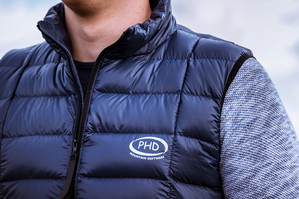 Ready Made Wafer Down Vest: 'K Series' Ready Made Wafer Down Vest: 'K Series'