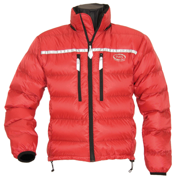 Alpine Ultra Down Jacket in red Drishell
