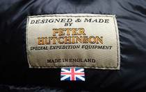 Peter Hutchinson label (inside jacket)