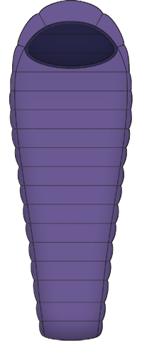 Design your own Superlight down sleeping bag Design your own Superlight down sleeping bag
