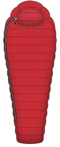 Design your own Superlight down sleeping bag Design your own Superlight down sleeping bag