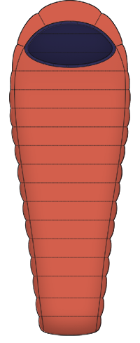 Design your own Superlight down sleeping bag Design your own Superlight down sleeping bag