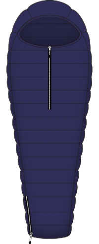 Design your own Superlight down sleeping bag Design your own Superlight down sleeping bag
