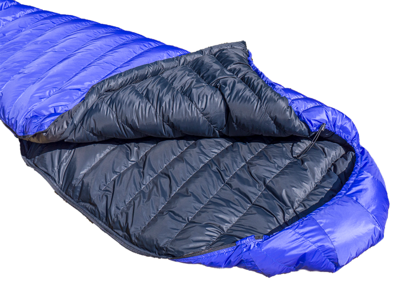 Greenlandic 400 semirectangular down sleeping bag
