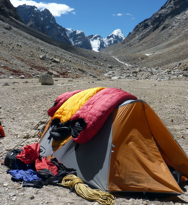 On expedition in Zanskar Himalaya, India On expedition in Zanskar Himalaya, India