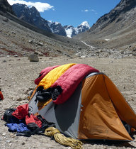 On expedition in Zanskar Himalaya, India