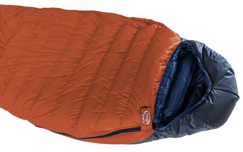 In Burnt Orange Ultrashell fabric. Detail of short side zip (full zip optional) In Burnt Orange Ultrashell fabric. Detail of short side zip (full zip optional)