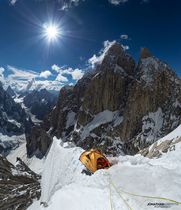 As used by Jon Griffith and Andy Houseman in their 1st ascent of Link Sar West, Pakistan (photo: copyright Jon Griffith)