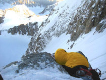 On Saser Kangri II at about 6,800m with Jim Lowther