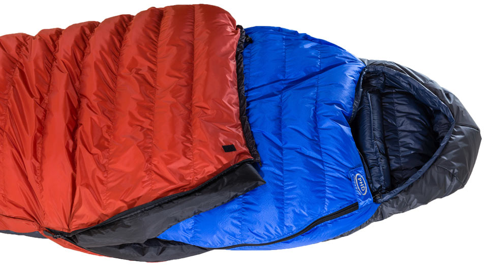 Hispar Combi K Series, cut wide enough to accommodate another sleeping bag inside (sold separately) Hispar Combi K Series, cut wide enough to accommodate another sleeping bag inside (sold separately)