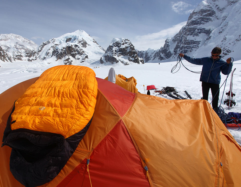 In use, Moonflower Buttress, Alaska In use, Moonflower Buttress, Alaska