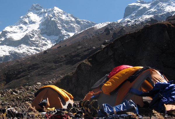 On expedition in Himalayan Garhwal On expedition in Himalayan Garhwal