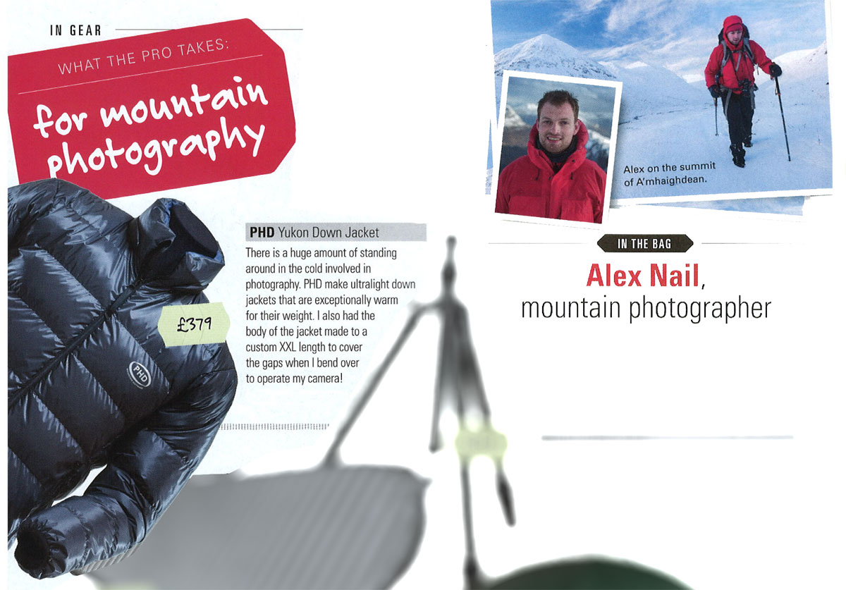As used by professional landscape photographer, Alex Nail As used by professional landscape photographer, Alex Nail