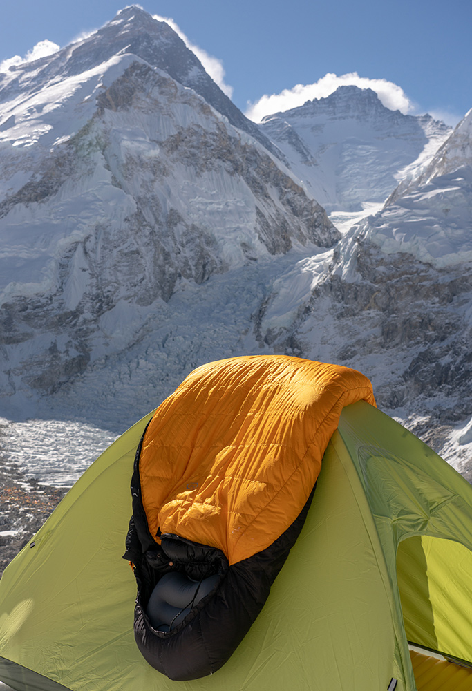 With Jon Griffith (Lhotse and Everest in the background) With Jon Griffith (Lhotse and Everest in the background)