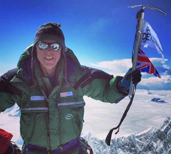 Rob Lucas, Everest summit, Xero 'K Series' Suit. (Photo: Kenton Cool) Rob Lucas, Everest summit, Xero 'K Series' Suit. (Photo: Kenton Cool)