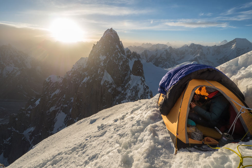 As used by Jon Griffith and Andy Houseman in their 1st ascent of Link Sar West, Pakistan (photo: copyright Jon Griffith) As used by Jon Griffith and Andy Houseman in their 1st ascent of Link Sar West, Pakistan (photo: copyright Jon Griffith)