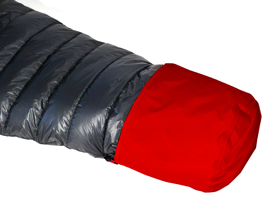 Minimus Degree 100 Down Sleeping bag with optional waterproof foot cover Minimus Degree 100 Down Sleeping bag with optional waterproof foot cover