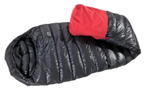 Minimus Degree 100 Down Sleeping bag with optional waterproof foot cover