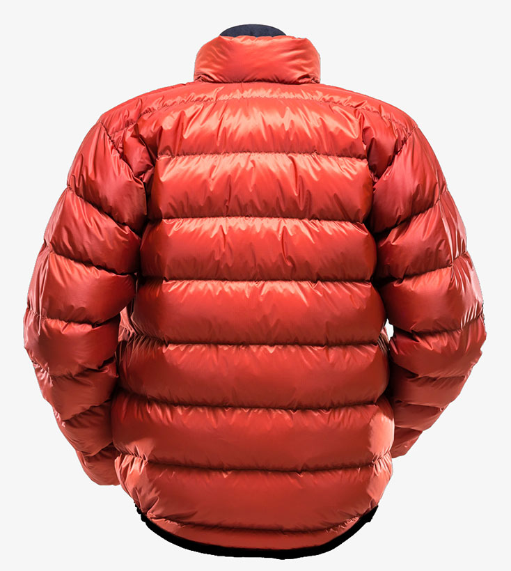 Rear view - in Burnt Orange Ultrashell fabric Rear view - in Burnt Orange Ultrashell fabric
