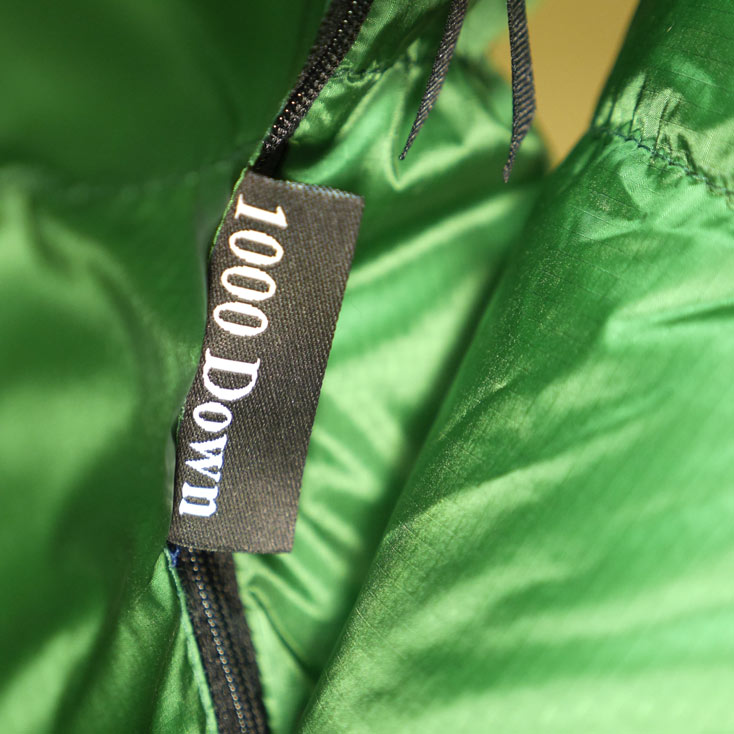 With our unique 1000 fillpower down With our unique 1000 fillpower down