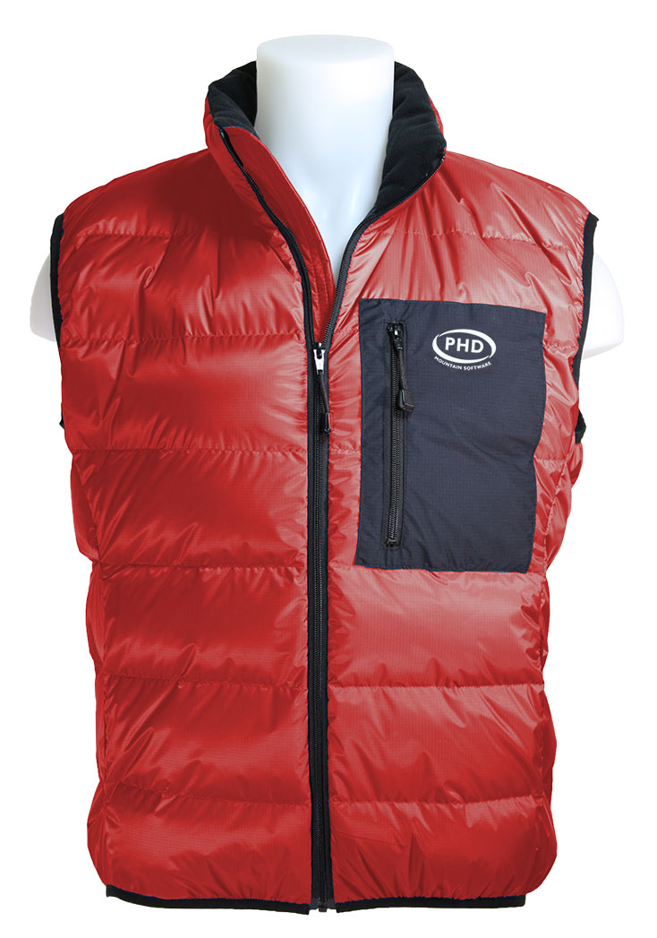 Minimus Down Vest - Red Minimus Down Vest - Red