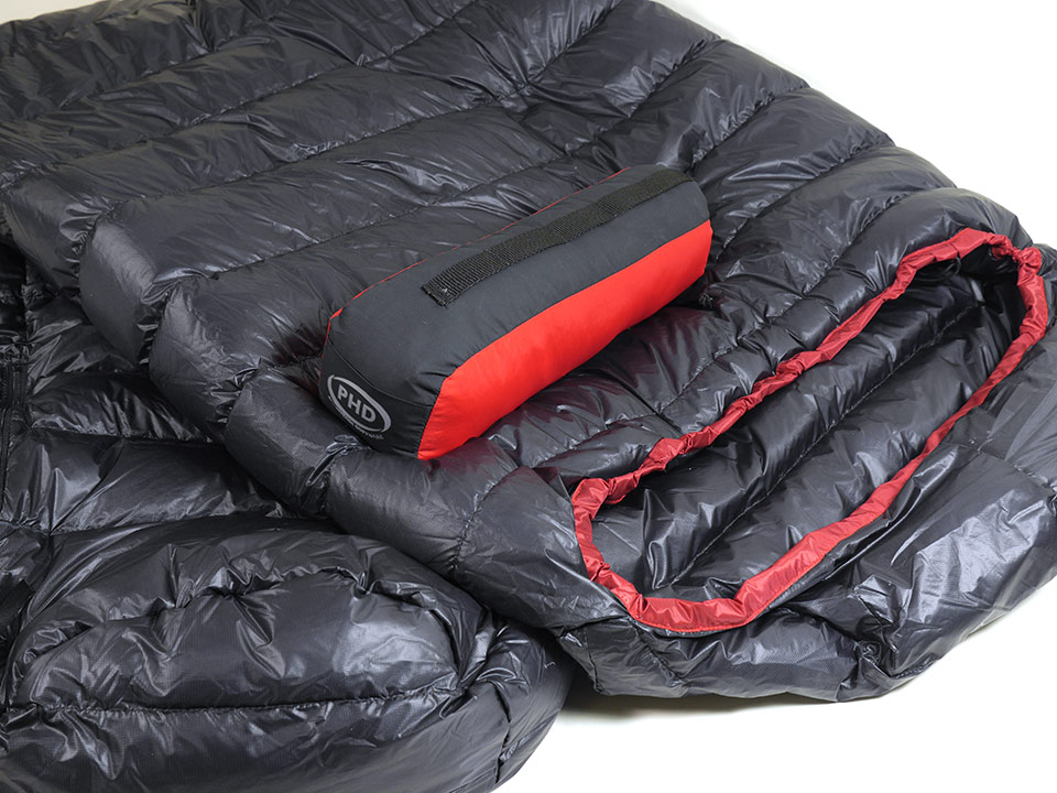 Optional race stuff sac with sleeping bag. Optional race stuff sac with sleeping bag.