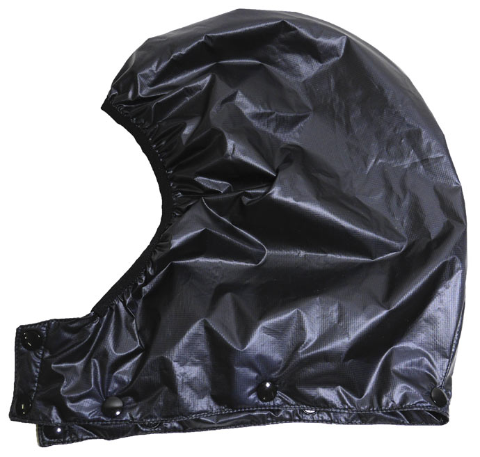 Shell hood option (no down fill) Shell hood option (no down fill)