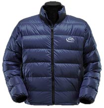 Snowline bivvy bag with optional cowl cover Ultra down jacket
