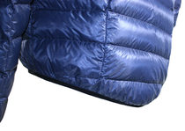 Wafer Down Jacket, showing drop-tail