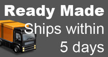 Ready Made: Ships within 5 working days