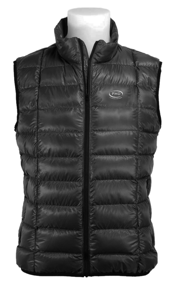 Wafer down vest - black Wafer down vest - black