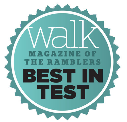 The Ramblers' 'Walk' Magazine, Best in Test. The Ramblers' 'Walk' Magazine, Best in Test.