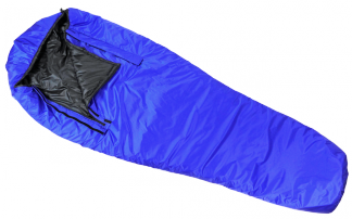 Zeta Synthetic Bivvy Sleeping Bag with twin front zips Zeta Synthetic Bivvy Sleeping Bag with twin front zips